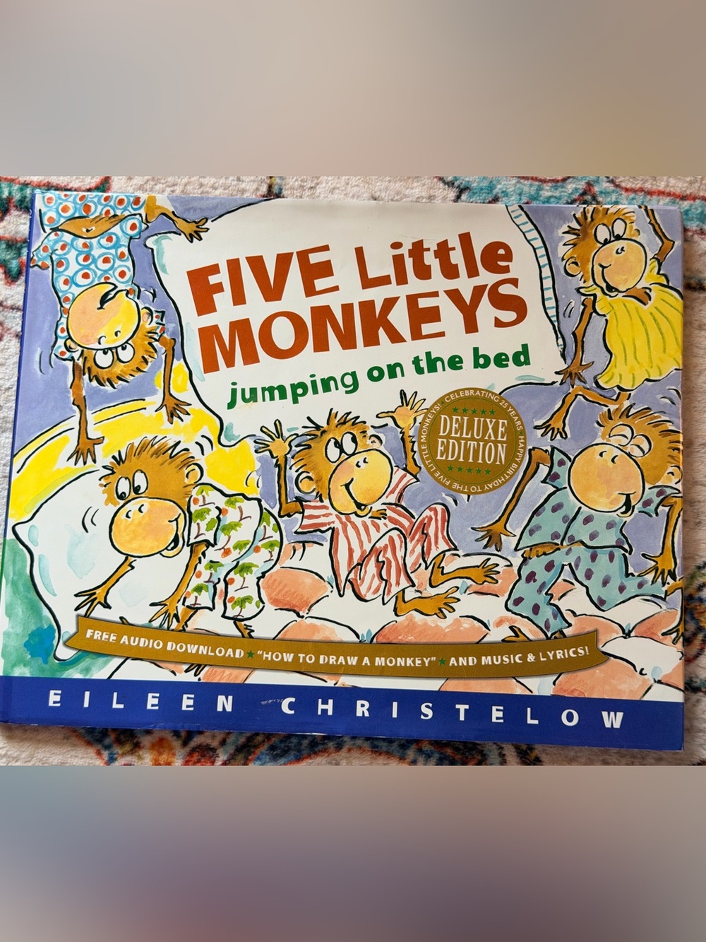 Five Little Monkeys Deluxe Edition Book